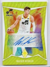 Walker Kessler Autograph 2023-24 Panini Phoenix Ascension #AA-WKK #d 17/35 Jazz