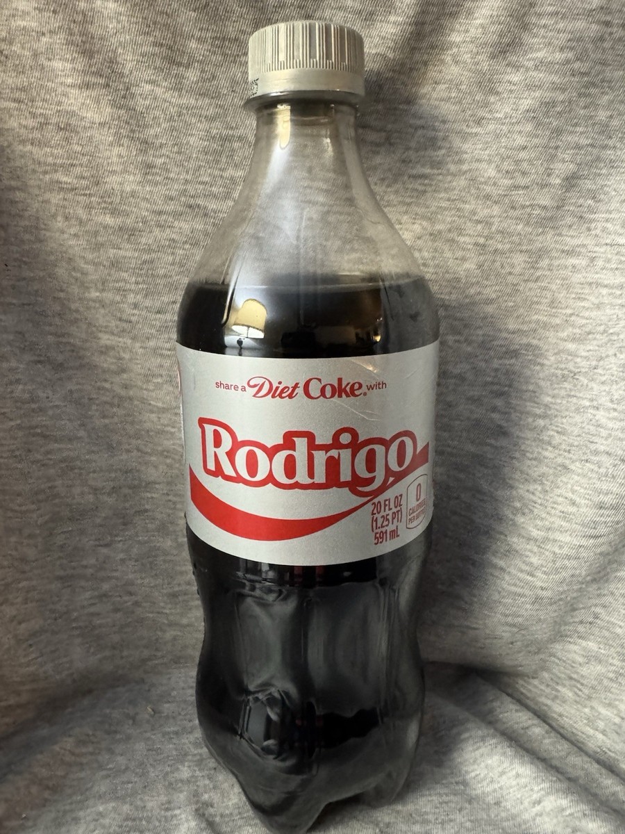 Share a Coke with Rodrigo 2025 Personalized Gift Coca~Cola Bottle