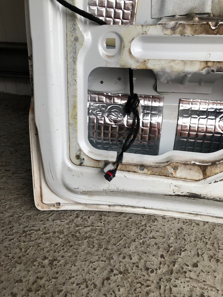 Swb Unit Ford Transit Custom Rear Door OS Right Driver Side White High Roof SWB ...