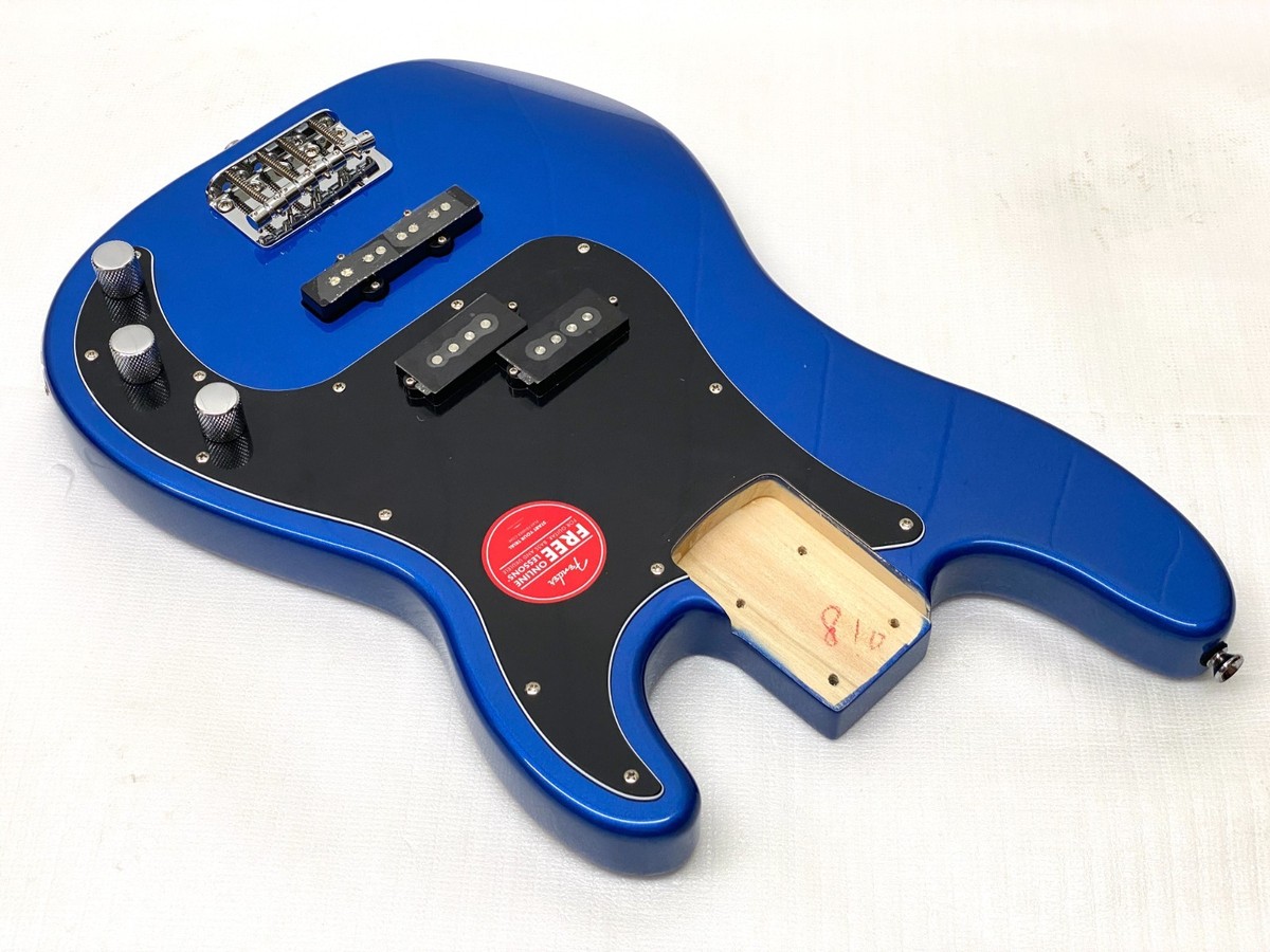 Genuine! Fender Squier FULLY LOADED PJ BASS Body Lake Placid Blue