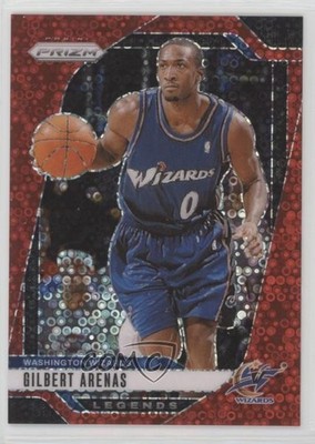 2024-25 Panini Prizm Legends Fast Break Red 83/100 Gilbert Arenas #275 14md