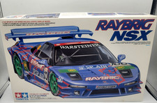 Tamiya Raybrig Nsx 124 Scale Sport Car Series No. 204 Plastic Model Kit Tamiya Raybrig Nsx 124 Scale Sport Car Series No. 204 Plastic Model Kit