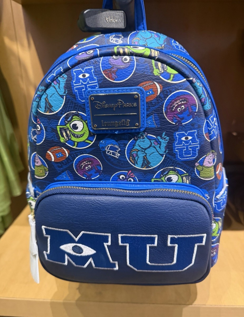 U*u様 Disney Park Loungefly リュック Disney Parks x Loungefly Monsters University Mini Backpack Bag NWT