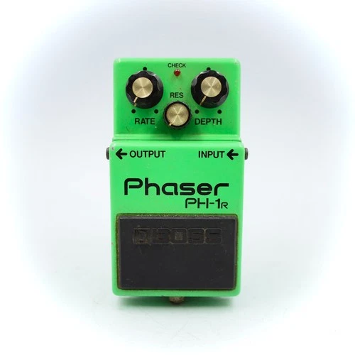 BOSS PH-1R Phaser Made in Japan 1980 Black Label Silver Screw ACA 9900