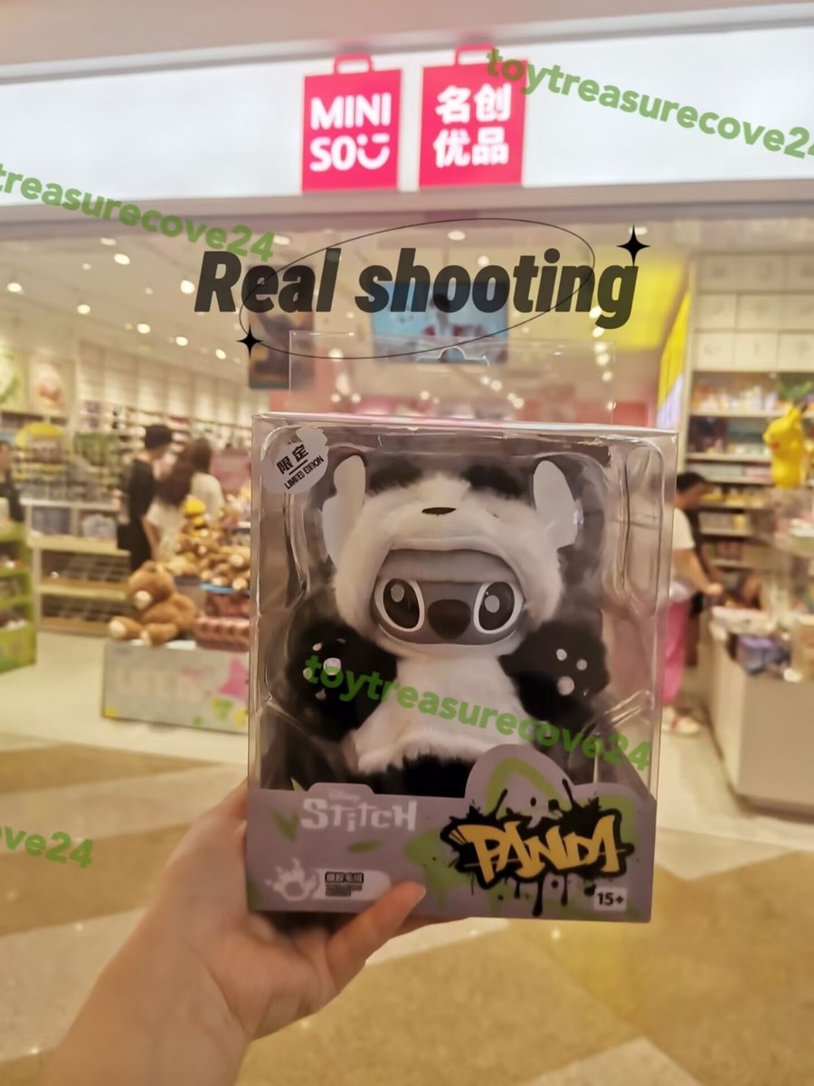 Hot Genuine Miniso Stitch GenZ Street Panda Limited Edition