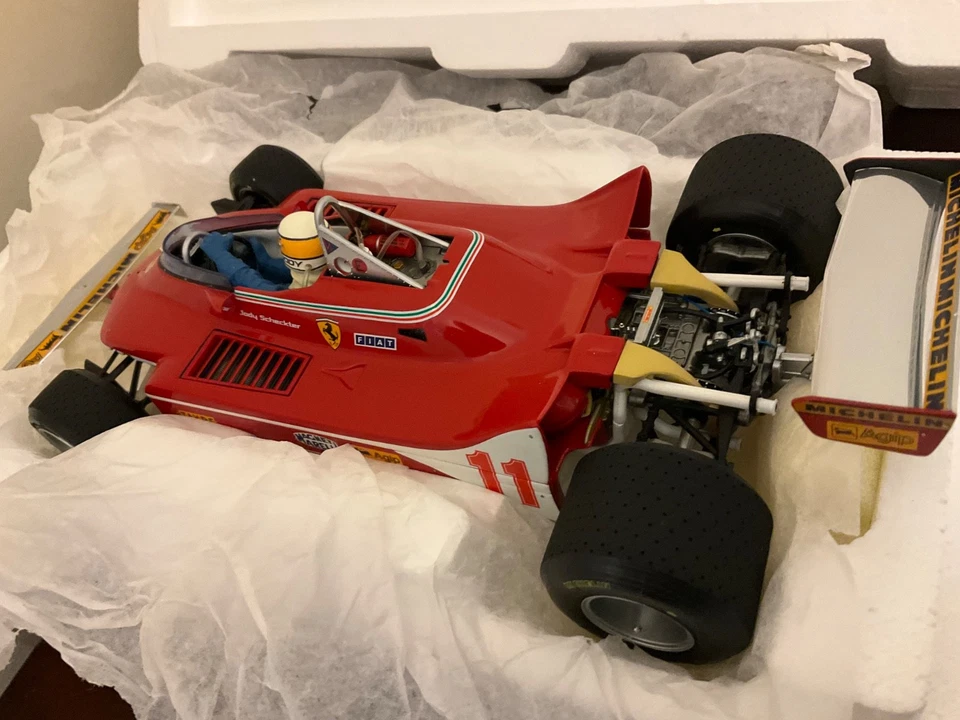 Exoto 1: 18 法拉利 312 T4 #11 Jody Scheckter 1979 WDC GPC97072 全新带盒 罕见 — 第 3/4 张图片