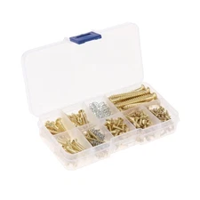 Guitar Screw Kit Set for Bridge Pickup Tuner Neck Plate Buttons DIY gold