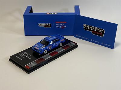 Tarmac Toyota Corolla Levin AE92 JTC 1991 #36 1:64 Metall Modellauto Blau
