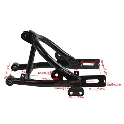 2.5-10 + 3.00-10 Front Rear Wheel + Front Forks & Swingarm Kit for