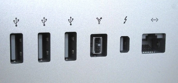 Apple A1407 27 " LCD Thunderbolt Display  Magsafe2+Mini DP USB-C Thunderbolt LCD - Image 3 of 4