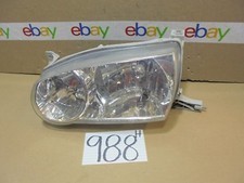 01 02 TOYOTA COROLLA DRIVER Side Headlight Used front Lamp #988