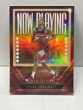 2023-24 Hoops Bilal Coulibaly Now Playing Holo Rookie RC Washington Wizards