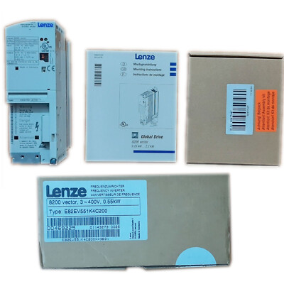 1PCS NEW Lenze E82EV551K4C200 Frequency Converter E82EV551_4C200