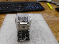 Potter Brumfield Model: KUP-5A15-120 Relay with Base.