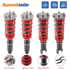 4PCS Front & Rear Coilover Struts For 1996-2000 Honda Civic Acura Integra Gen 3