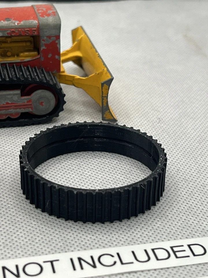 1 par de pistas vintage Lesney King Size Matchbox K-17 Foto 2 de 3