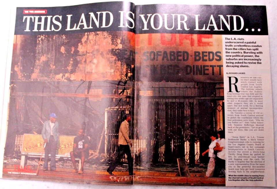 TIME MAGAZINE May 18 1992 Roger Keith Coleman 1992 election Los Angeles riots Foto 4 de 4