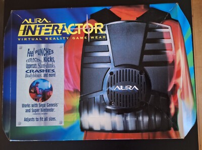 Aura Interactor Virtual Reality Game Wear 1994 UNTESTED