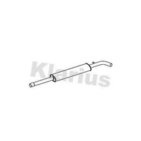 Klarius RN1009H Auspuff Mitteltopf FüR Megane Scenic 1.4 09