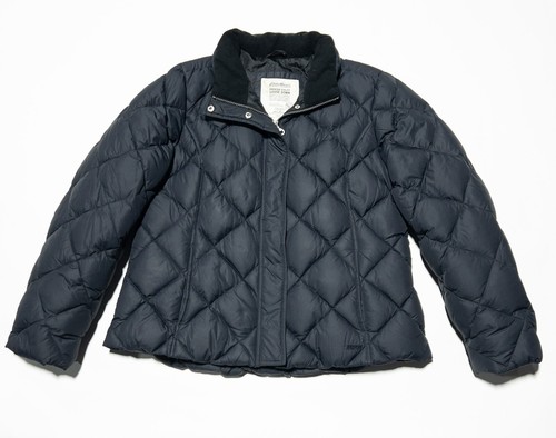 XL EB700 Down Fill Puffer Quilted Navy 
