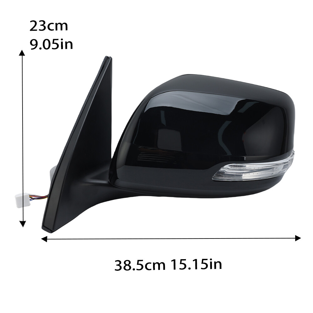 Left Power Side Mirror W/Signal Lamp For Toyota Land Cruiser Prado