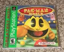 Pac-Man World Greatest Hits 20th Anniversary PS1 (Sony PlayStation 1, 1999) CIB 