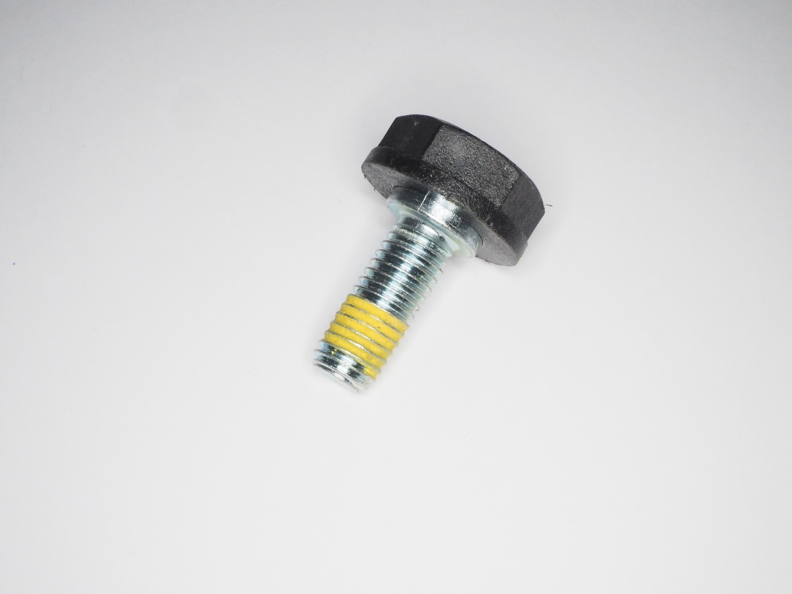Pole screws with measuring point, screws M10 * 25 black, battery, forklift