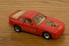 Matchbox 1987 Porsche 944 Turbo.  Doors Open   Vintage