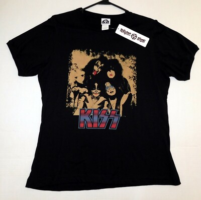KISS T-Shirt 2side Rock And Roll All Nite UNWORN '05 Gene Ace Paul