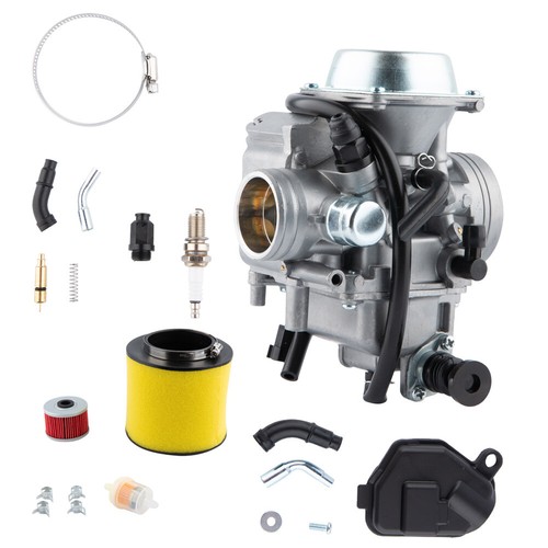 TRX300 Carburetor for Honda 300 TRX300FW Fourtrax Carb ATV 88-00 w/ Air Filter - Picture 6 of 13