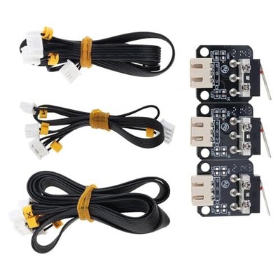 3D Printer Parts Stepper Motor X Y Z Axis Cable with 3pcs XYZ End Stop Limit 