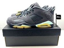 Air Jordan 6 Retro Low Anthracite Mint Foam GS Size:7Y 768878-015
