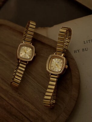 Bronze Tone French Vintage Style Unique Dainty Women’s Wrist Watch 23_5f8eccf4-e7a2-4040-95aa-  main image 3