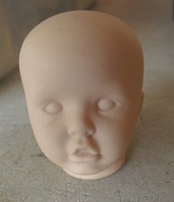 Small Porcelain Misty by Rubert Girl Doll Head 2 1/4" Tall