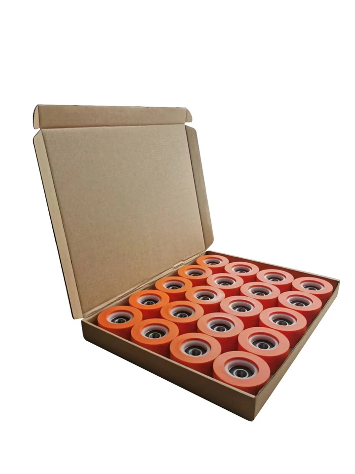 20 шт. ОРАНЖЕВЫЕ БАРАБАННЫЕ РОЛИКОВЫЕ ПОДШИПНИКИ ВЫСШЕГО КАЧЕСТВА ДЛЯ HUEBSCH/SQ/IPSO -70568201 - Изображение 3 из 3