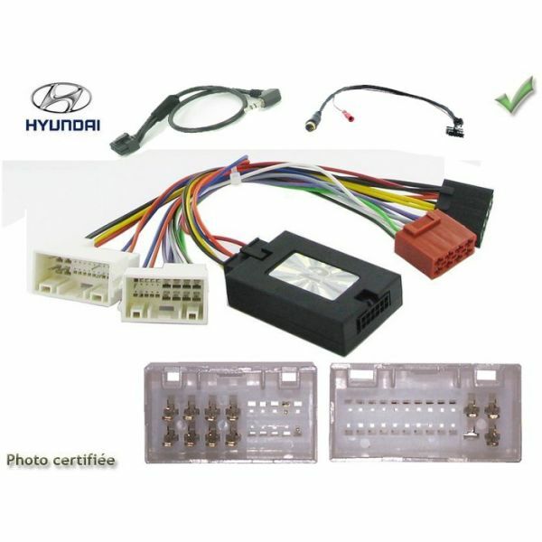 Commande au volant Hyundai i10 2014-2017 boutons ABS durables sans ampli