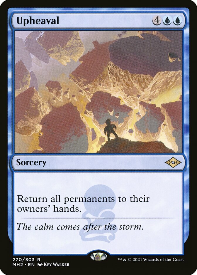 MTG 英語版 foil  Upheaval ETCHED FOIL* Upheaval - Modern Horizons 2 - MTG | eBay