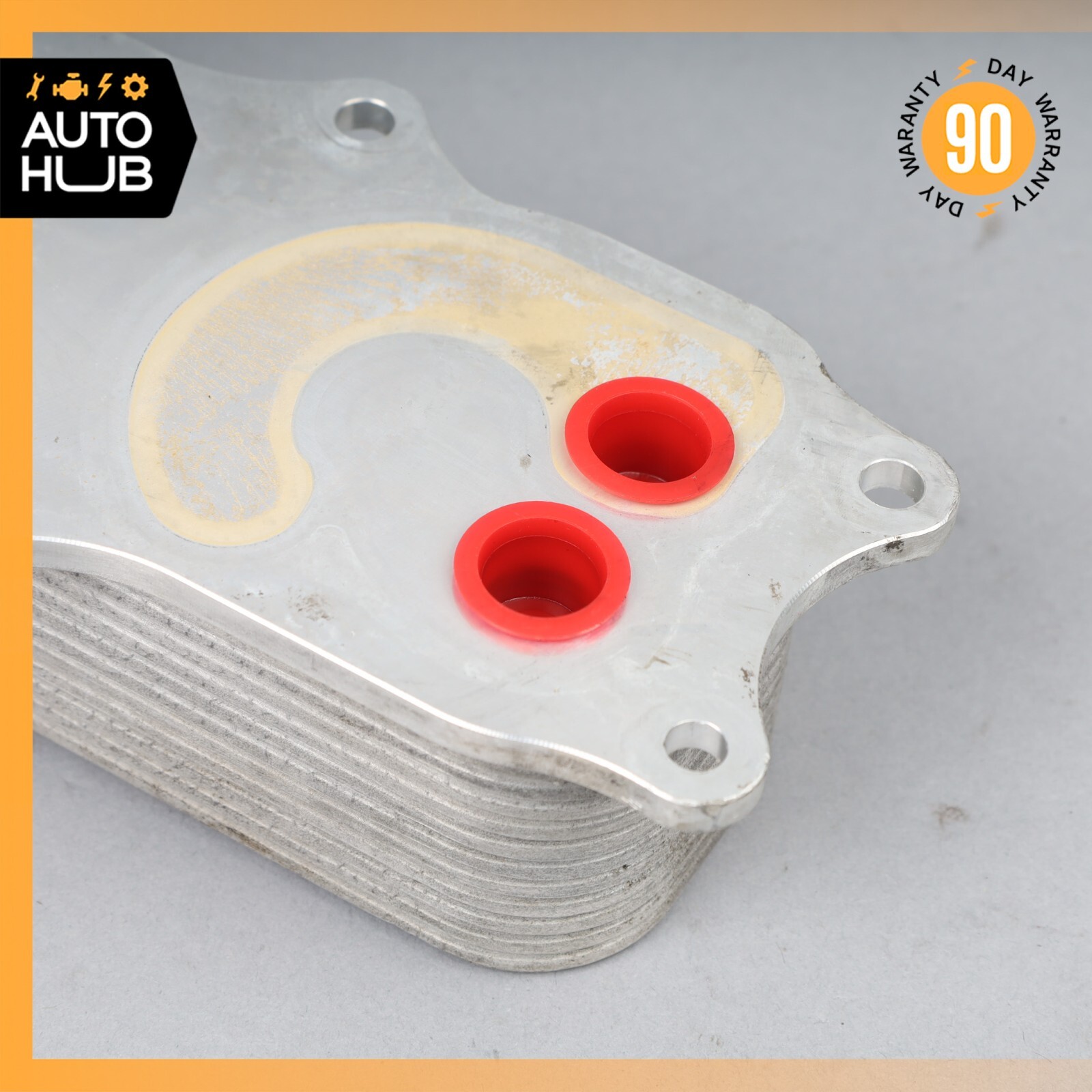 14-22 Maserati Quattroporte M156 Ghibli M157 3.0L Engine Oil Heat Exchanger OEM