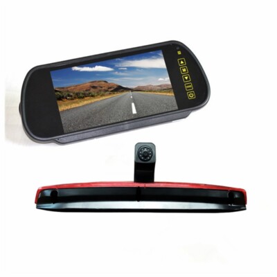 Parking Rear View Reverse Camera Kit Mirror Monitor for Mercedes-Benz Vito 2016