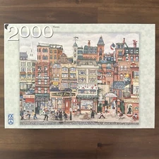 Vtg FX Schmid LITTLE ITALY 2000 Piece Jigsaw Puzzle 2002 Sermos 78951 COMPLETE