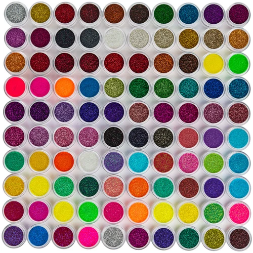 Nail Glitter 5g Top Quality Powder 5+1 FREE Neon Laser Holographic Iridescent