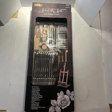 Soho Studio Art Crafting sketch set with table easel 44 peices