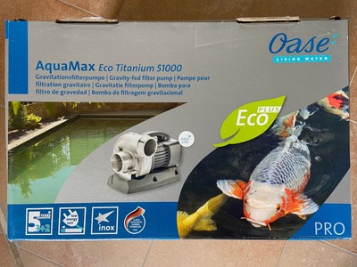 OASE AquaMax Eco Titanium 51000 + Controller *NEU* *OVP*