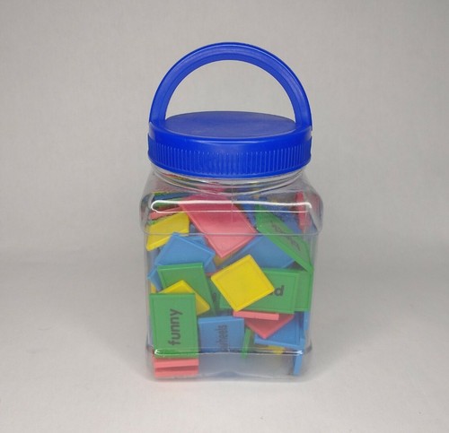 Word Tiles 156 Piece Learning Set Ages 3 & Up 1999 Paper Magic Group - Picture 4 of 8