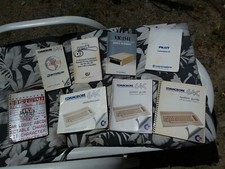 Lot 8 Vintage Commodore Computer 64C Guides Manuals Early Electronic Collectible