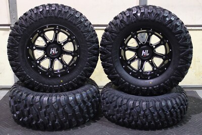 KAWASAKI MULE SX 27'' STREET LEGAL (DOT) 14'' HL4 ATV TIRE & WHEEL KIT KAW1CA