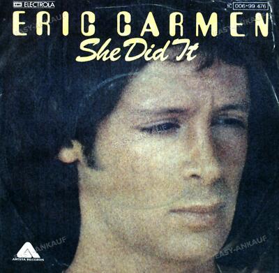 Eric Carmen - She Did It / Someday 7in (VG/VG) .