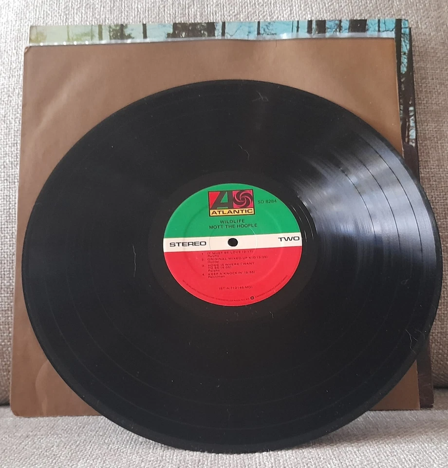 Mott The Hoople 'WILDLIFE' LP - (1971)  NM / NM- - Image 4 of 4