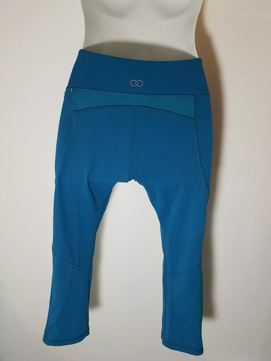 CALIA by Carrie Underwood Leggings With pockets Turquoise blue Size XS