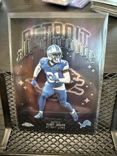 2025 Topps Chrome All-Chrome Insert Kerby Joseph Detroit Lions ACT-23